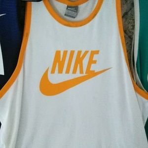 Nike gold tank top XXL